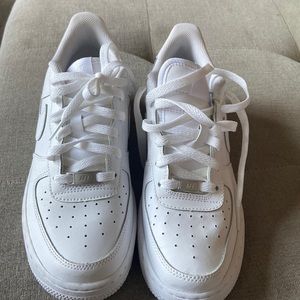 White Air Force ones
